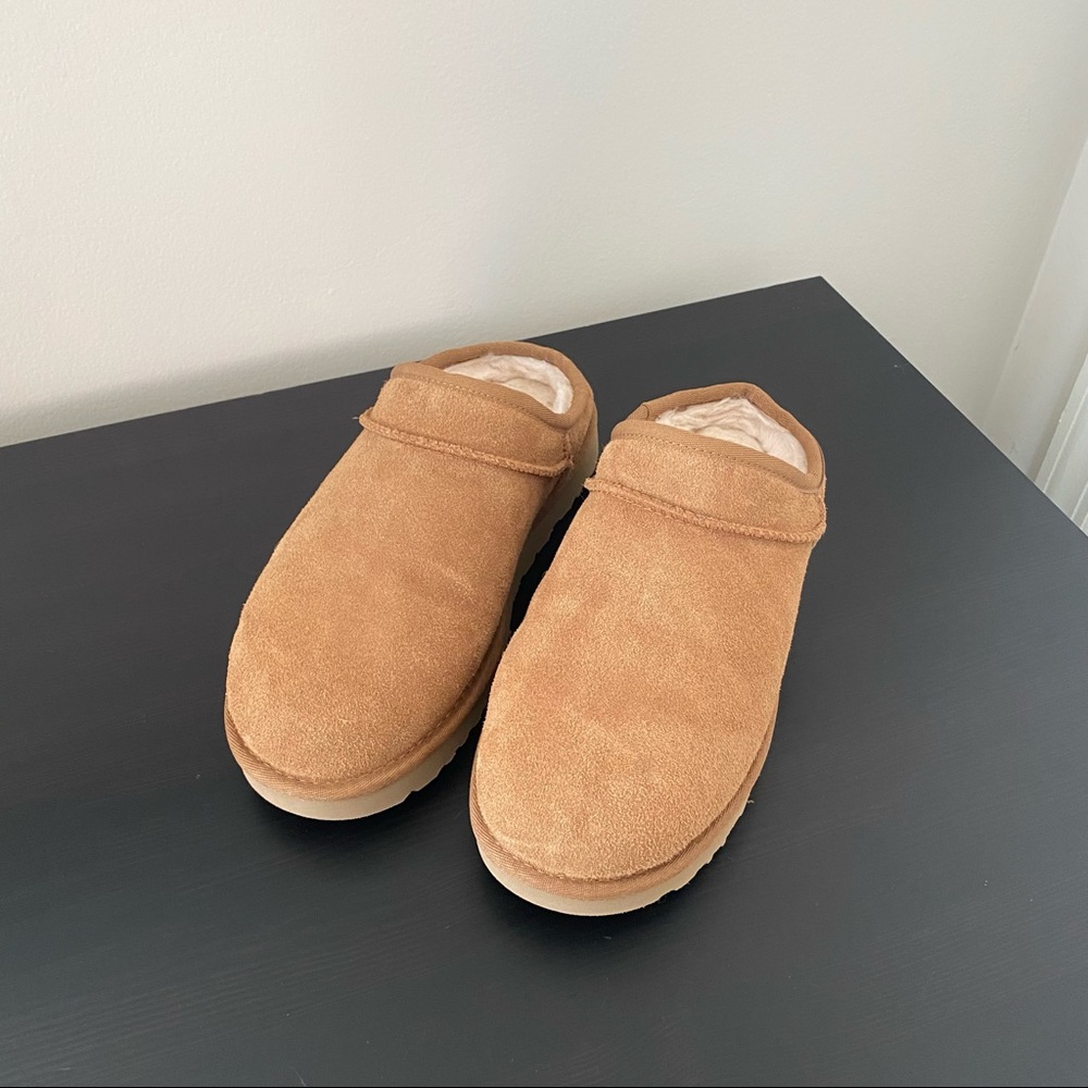 UGG Classic Slipper, size 9, cognac